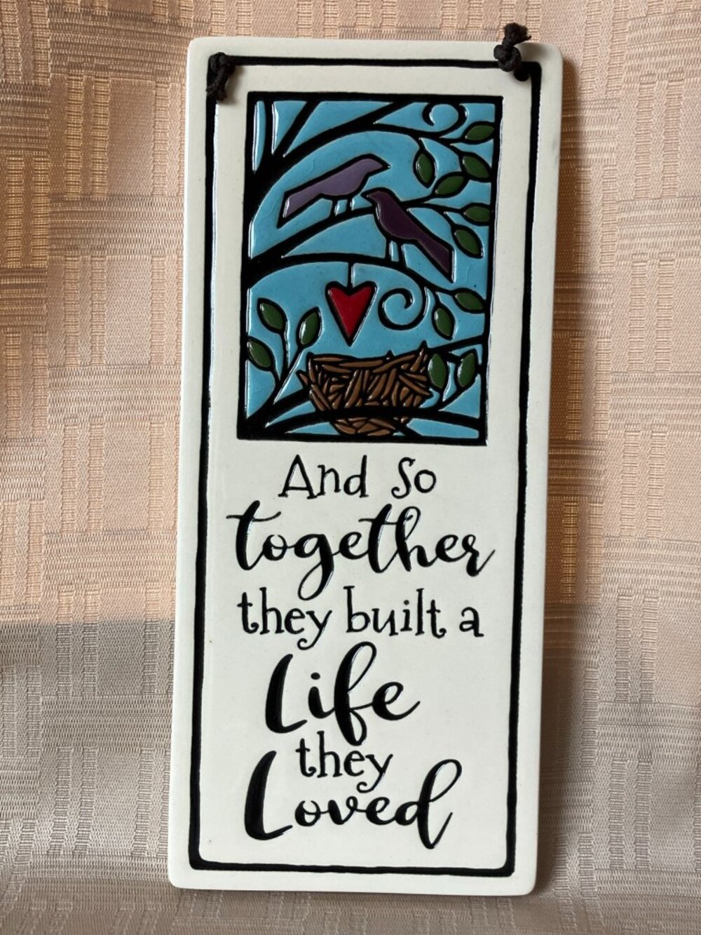 PENDING Spooner Creek Plaque “...They Built a Life They Loved” Wisconsi